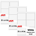 JAM Paper Mailing Address Labels, 3 1/3 x 4, White, 3 sets of 120 (4062902g)-Size: 4" x 3.33"