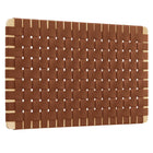 Modway Sparta Weave Wall-Mount Vegan Leather Twin Headboard - Natural Brown-Twin Size Headboard Only