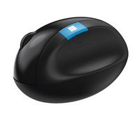 Incase By Microsoft Sculpt Ergonomic Mouse - Black-Reduces pressure on the carpal tunnel area by placing the wrist in a natural, comfortable position 