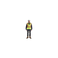 Zenith Safety Csa Compliant High Visibility Surveyor Vest, High Visibility Lime-Yellow, X-Large - 6 Pack-Colour: High Visibility Lime-Yellow