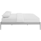 Modway Elsie Queen Bed Frame - Grey-Weight Capacity Up To 1300lbs