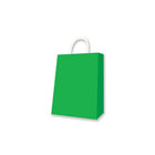 Millbrook Studios Kraft Bags - Medium - Kiwi Green - 12 Pack (00580)-10.13" x 4.75" x 7.88"