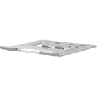 Fellowes Alumia Portable Laptop Stand - Silver-Non-slip pads keep laptop firmly in place