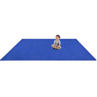 Joy Carpets Endurance Area Rug - 6' x 9' - Royal Blue-Impervion antimicrobial protection resists growth of bacteria and controls odors before they start