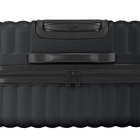 Bugatti Tokyo Collection 30.25" Hardside Checked Spinner Luggage - Black-Reinforced side handle