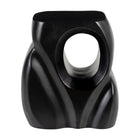 Zuo Trung Side Table - Black-Painted Mango Wood square shape tabletop