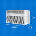 Danby 6,000 BTU Window Air Conditioner - White-Powerful 3 speed fan circulates the air