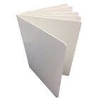 Ashley Productions Blank Chunky Board Book - 6" x 8" Portrait - White - 6 Pack-Each book includes 6 boards/12 pages