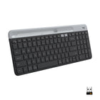 Logitech K585 Slim Multi-Device Wireless Keyboard - Graphite-Modern Design: The slim wireless keyboard profile and modern minimalist design transform and elevate your desk setup into a visual statement