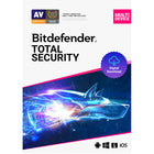 Bitdefender Total Security - 5 Devices - 1 Year [Digital Download] -Complete protection for your Windows, macOS, iOS and Android devices.