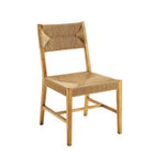 Modway Bodie Wood Dining Chair - Natural-Modern Farmhouse Dining Side Chair