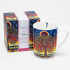 Oscardo Tree of Life by James Jacko Porcelain Mug - 485ml-Broad Shape Porcelain Mug - Holds 485 ml / 16 oz, ideal for coffee, tea, and hot beverages