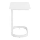 Zuo Friss End Table - White-3 year limited warranty