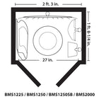 Suncast Vertical Shed - Stoney-Interior Dimensions: 27 in. W x 20.25 in. D x 69 in. H.