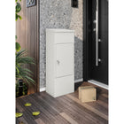 Ceha Canada Medium Parcel Drop Box - 16" W x 12" D x 41"  H - White-5