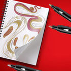 Sharpie Creative Markers - Bullet Tip - Metallic Colours - 10 Pack-No need to shake - simply uncap and create