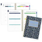 AT-A-GLANCE 2026 Emily Ley Simplified Navy Bees Weekly/Monthly Planner - 8-1/2" H x 5-3/8" W - Navy - Bilingual-Also includes holidays, 1 notes page, 2 reference calendars and 2 future planning pages