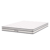 Modway Jenna 6" Innerspring and Foam Queen Mattress-Quilted Pillow-Top Cover