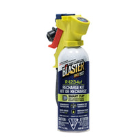 Blaster R-1234yf Recharge Kit Trigger w/Gauge + SC - 12 oz-Smart Clip turns dark blue to indicate correct fill