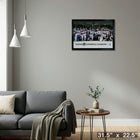 Edmonton Oilers Canavs 2025 Conference Champions - Framed Canvas - 31" x 22"-Ready to hang - arrives fully assembled