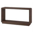 Hudson&Canal Lonni Rectangular Console Table - 55" W - Brown Oak-Tabletop and lower shelf feature a weight capacity each of 50 lbs