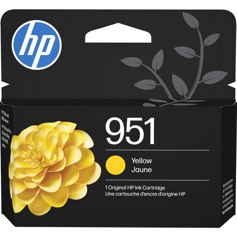 HP 951 Yellow Original Ink Cartridge (CN052AN) | staples.ca