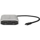OWC USB-C to Dual HDMI 4K Display Adapter with DisplayLink-4K UHD 3840 x 2160 at 60 Hz Resolution