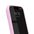 Ideal of Sweden Silicone MagSafe Case for iPhone 17 Pro - Bubblegum Pink-Protective microfiber lining.