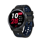 Reebok Pulse Smartwatch - 45 mm - Midnight Steel-Rugged zinc alloy case with sweat-ready silicone strap