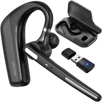 Delton 90X Ultralight Wireless Noise Canceling Bluetooth Headset - Black-Effortlessly pairs with a wide range of Bluetooth-enabled devices, including PC, laptops, iPhones, and Android phones, for universal use.