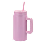 General Supply Goods + Co Goods + Co Stainless Steel Mega Tumbler - 1.35 L - Pink-Durable stainless steel construction with powder coated finish