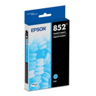 Epson T852 DURABrite Ultra Ink Cartridge - Standard Yield - Cyan-Epson printing system is designed to be used exclusively with Epson Genuine Cartridges. Use of non-genuine ink could cause damage not covered under the printer’s limited warranty