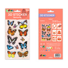 Avenir Nature Creations Butterfly 3D Stickers-Featuring a variety of butterfly species