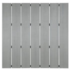 Modway Maine Outdoor Patio Bar Table - Brown Grey-Powder Coated Aluminum Frame