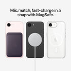 Apple iPhone 17e - 256 GB - Black - Unlocked-Fast wireless charging and accessories. All in a snap with MagSafe. iPhone 17e enables wireless charging up to 15W, compared to 7.5W with iPhone 16e. That means when you need to charge, it’s easy, convenient and fast