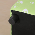 Qaba Kids Sofa, Armrest Chair for Preschool - Green-High back and armrests provide excellent support
