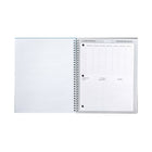 Hilroy Loveland Bears Notebook - 160 pages - 10-1/2" H x 8-5/8" W - Dark Blue-Silver coil