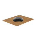 General Supply Goods + Co PU Leather Mouse Pad - Cognac-Smooth Vegan leather