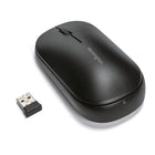 Kensington SureTrack Dual Wireless Mouse - Black-Provides multiple pairing options - connect to a laptop or mobile smart device via Bluetooth 3.0 or 5.0 (Bluetooth LE) to save a valuable USB port, or to a desktop PC via the 2.4GHz USB-A Nano dongle
