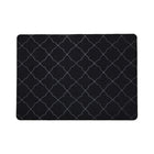 Korhani Studio Wash & Dry Utility Mat - 3' x 4' - Black-Made for everyday use in high-traffic areas such as entryways, mudrooms, garages, and laundry rooms