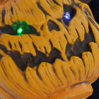 HOMCOM Animatronic Witch with Broomstick Prop Halloween Decoration-Creepy Howling sound enhances spooky atmosphere 