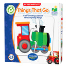 University Games The Learning Journey My First: Things That Go - Transportation Puzzle For Toddlers - Early Learning Vehicules Puzzle - Interactive Transport Puzzle-Introduce jigsaw puzzles in a simple, fun way