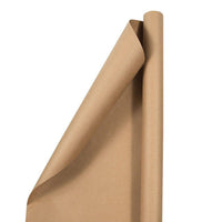 JAM Paper Kraft Wrapping Paper - 37.5 sq ft - Brown Kraft Paper - 2 Pack-Colour: Brown Kraft 
