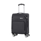 Samsonite ZoomR 360 Spinner Carry-On Luggage - 21.5" - Grey-Constructed of durable 100% polyester fabric