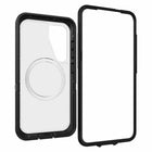 OtterBox Defender Pro XT Clear Magnets Case for Samsung Galaxy S25 - Dark Side-Protective dual-layer design keeps phone securely in place with a pressure-fitted frame