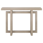 Hudson&Canal Breslow 44"W Console Table - Alder White-Table is made of high-quality and durable MDF materials