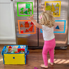 MAGNA-TILES Classic 100-Piece Magnetic Construction Set-Great for Gifting: THE starter set for larger families with 3+ year olds and classrooms around the world