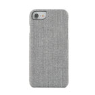 Gry Mattr Tweed Fabric Case for iPhone 6, 7, 8 - Cool Grey-Soft Fabric with Microfibre lining to prevent scratches