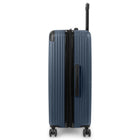 Swiss Mobility JFK Collection 30" Hardside spinner luggage - Blue-Lined interior with dividing panel, practical pockets, and tightening straps to keep content organized and in place