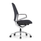 Nexten Pro Standard Height Back Office Chair - Black-German-engineered Bock seating mechanism